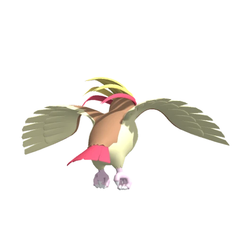 Pidgeot, Back, in Pokémon Champions