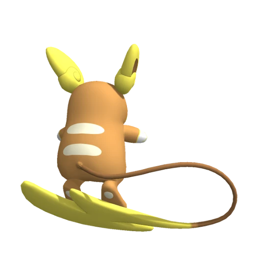 Raichu Alolan, Back, in Pokémon Champions