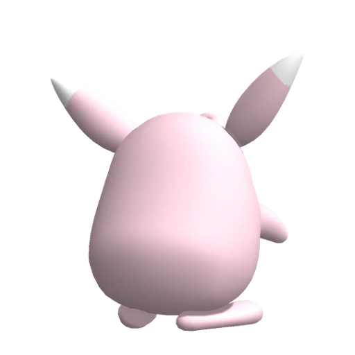 Wigglytuff, Back, in Pokémon Champions