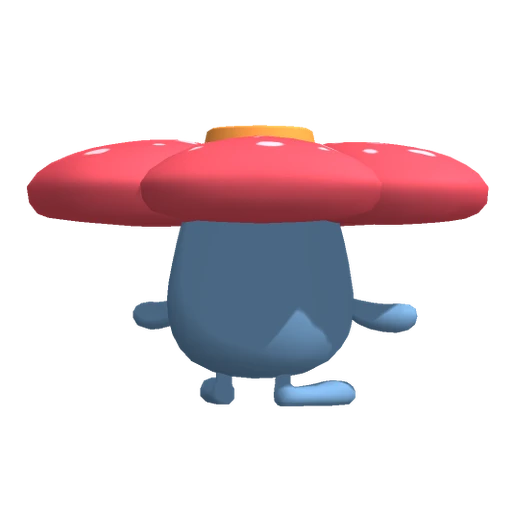 Vileplume, Back, in Pokémon Champions