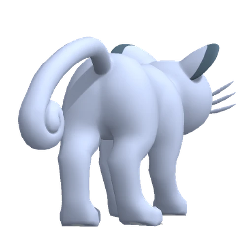Persian Alolan, Back, in Pokémon Champions
