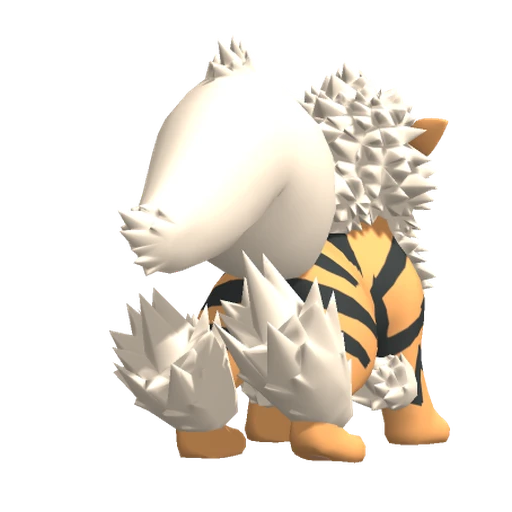 Arcanine, Back, in Pokémon Champions