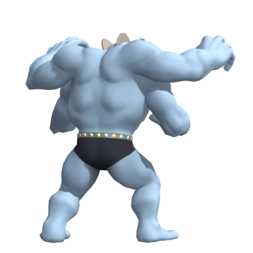 Machamp, Back, in Pokémon Champions