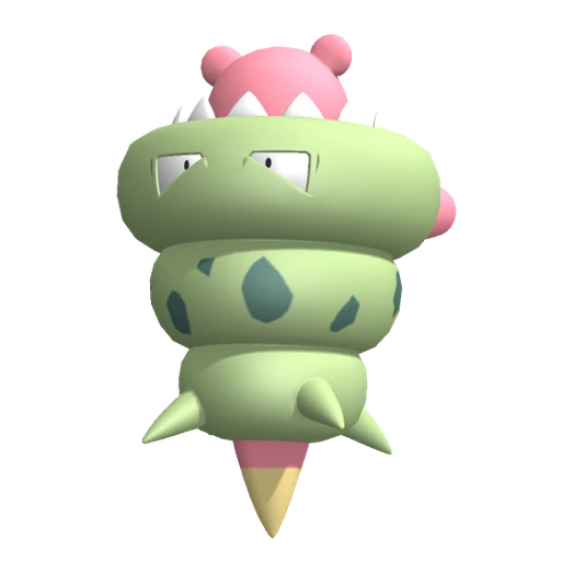 Slowbro Mega, Back, in Pokémon Champions
