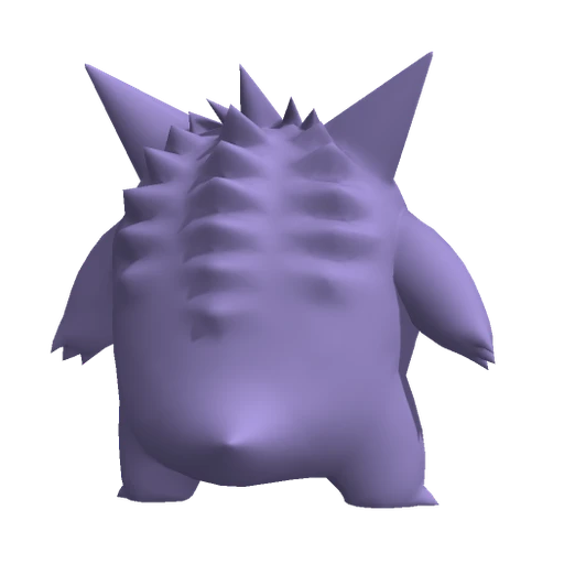 Gengar, Back, in Pokémon Champions
