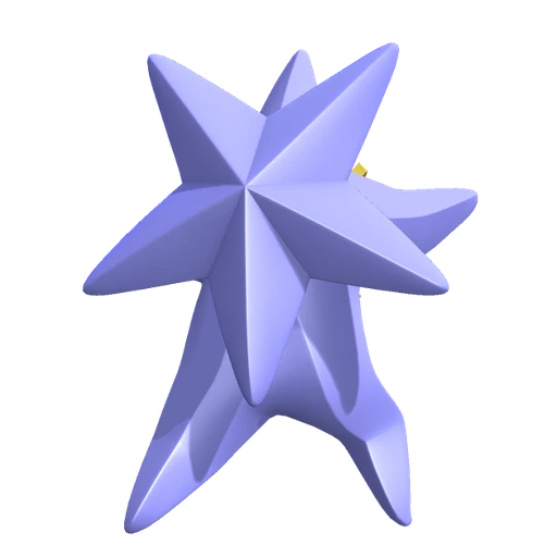 Starmie Mega, Back, in Pokémon Champions