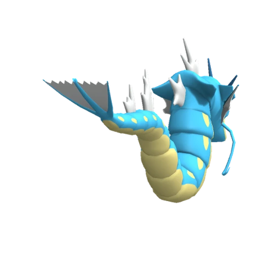 Gyarados, Back, in Pokémon Champions