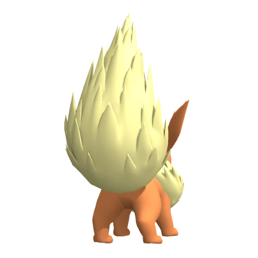 Flareon, Back, in Pokémon Champions