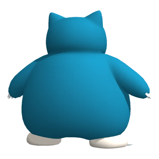 Snorlax, Back, in Pokémon Champions