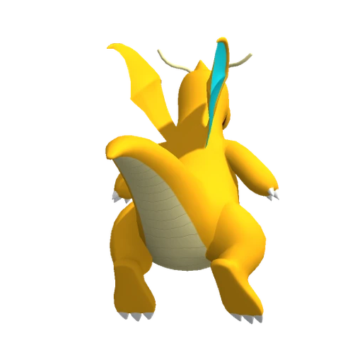 Dragonite, Back, in Pokémon Champions