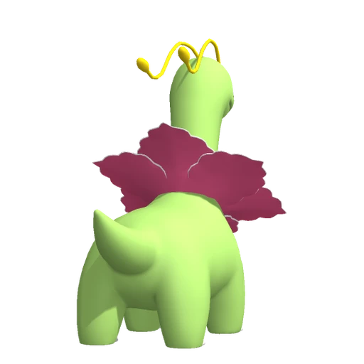 Meganium, Back, in Pokémon Champions