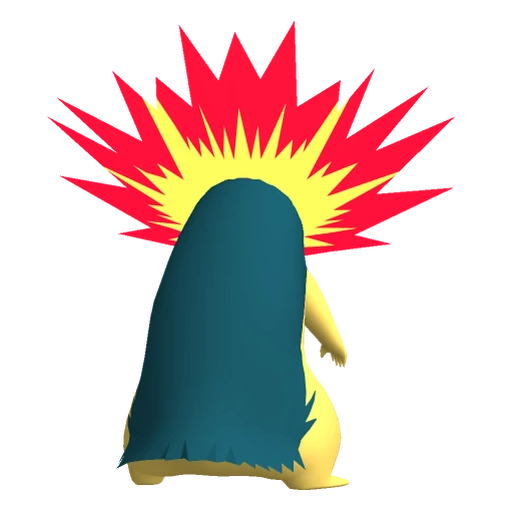 Typhlosion, Back, in Pokémon Champions