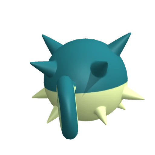 Qwilfish, Back, in Pokémon Champions