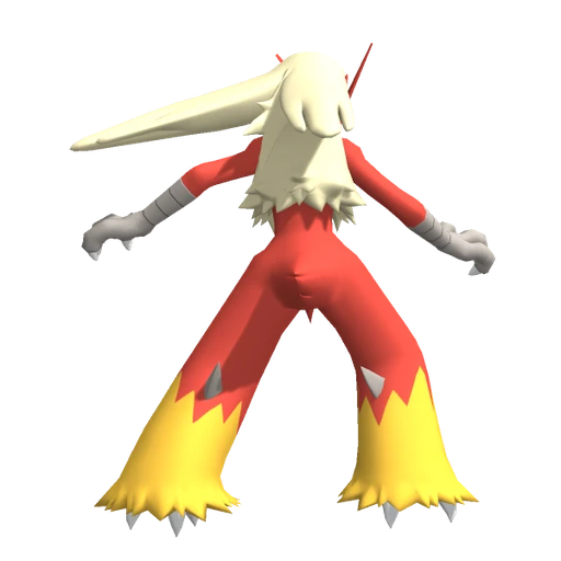Blaziken, Back, in Pokémon Champions