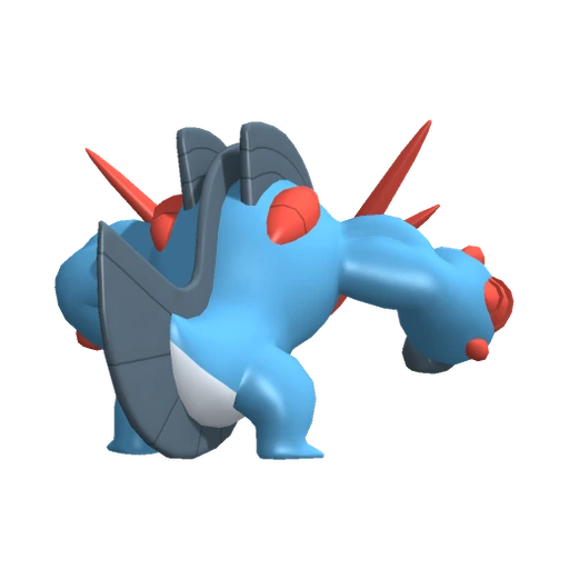 Swampert Mega, Back, in Pokémon Champions