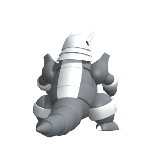 Aggron, Back, in Pokémon Champions