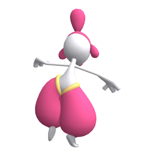 Medicham, Back, in Pokémon Champions
