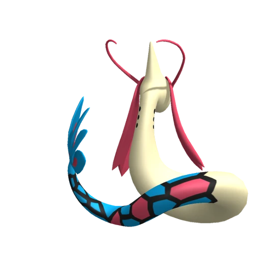 Milotic, Back, in Pokémon Champions