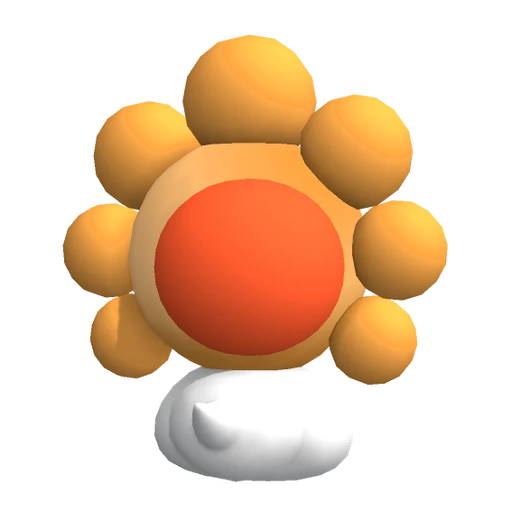 Castform Sunny Form, Back, in Pokémon Champions