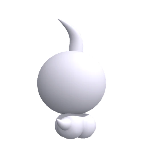 Castform, Back, in Pokémon Champions