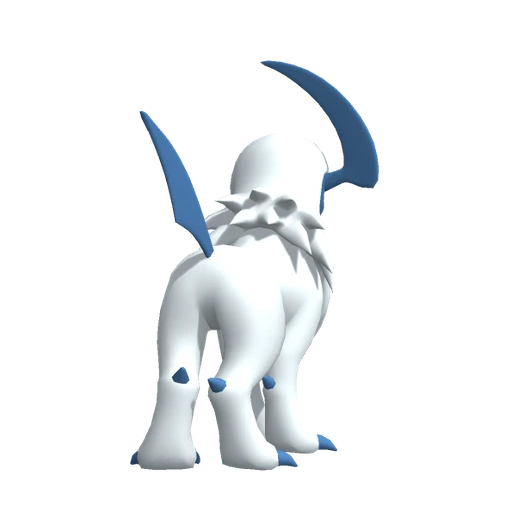 Absol, Back, in Pokémon Champions