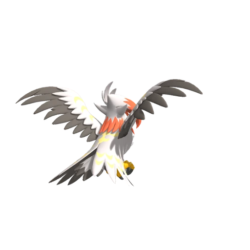 Staraptor Mega, Back, in Pokémon Champions