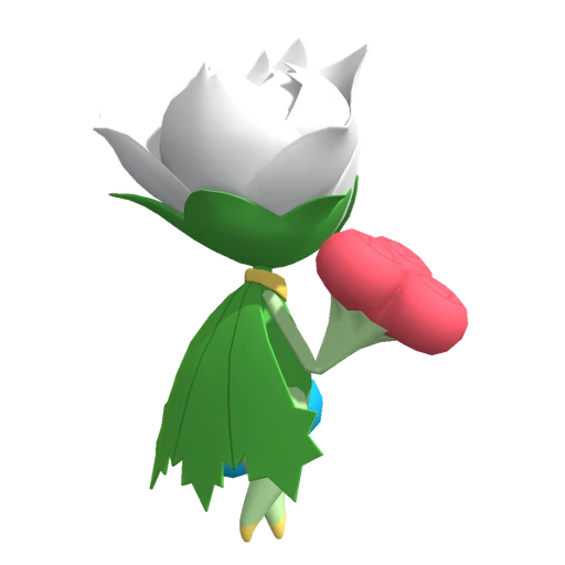 Roserade, Back, in Pokémon Champions