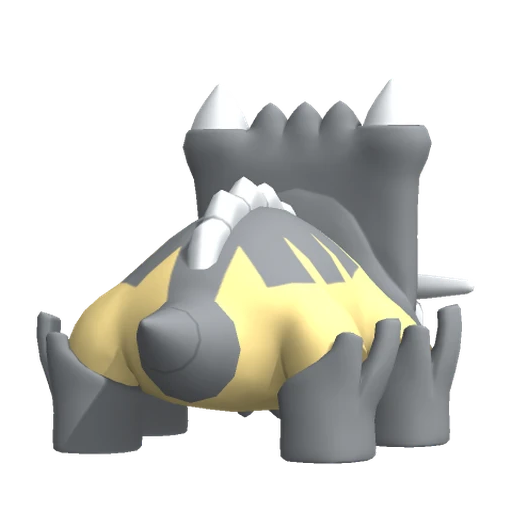Bastiodon, Back, in Pokémon Champions