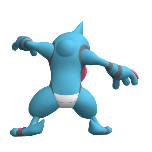 Toxicroak, Back, in Pokémon Champions