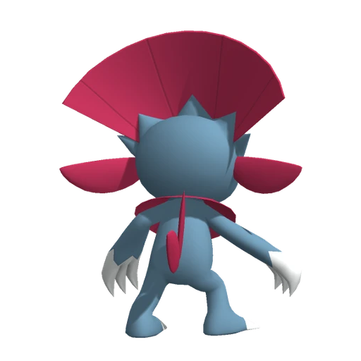 Weavile, Back, in Pokémon Champions