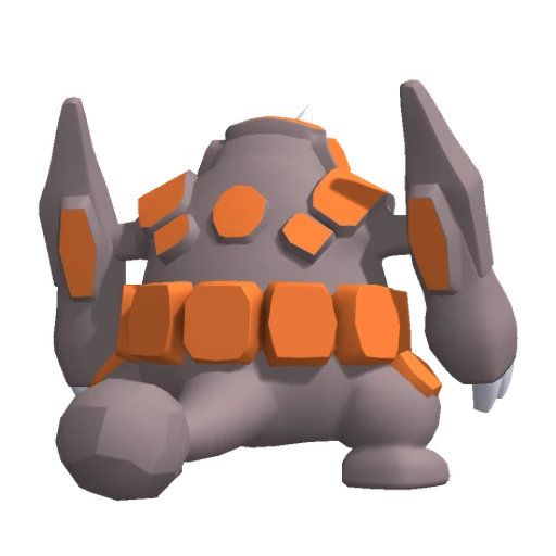 Rhyperior, Back, in Pokémon Champions