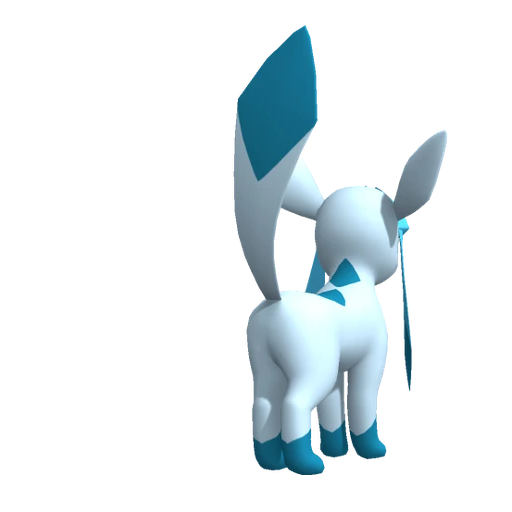 Glaceon, Back, in Pokémon Champions