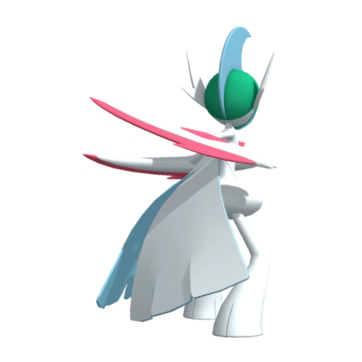 Gallade Mega, Back, in Pokémon Champions