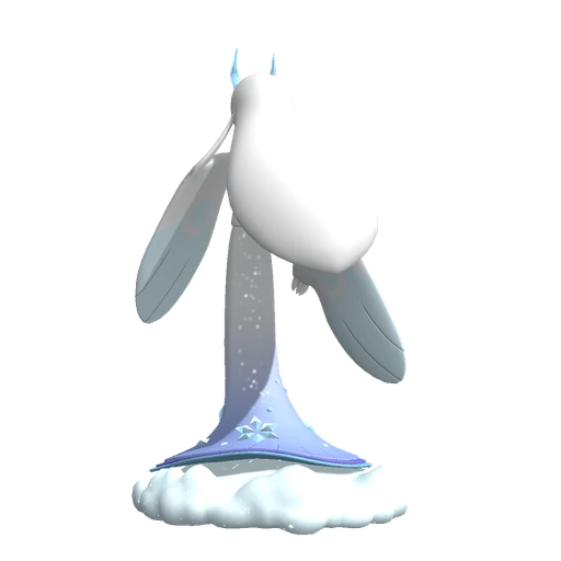 Froslass Mega, Back, in Pokémon Champions