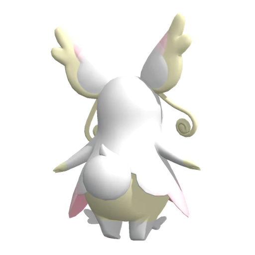 Audino Mega, Back, in Pokémon Champions