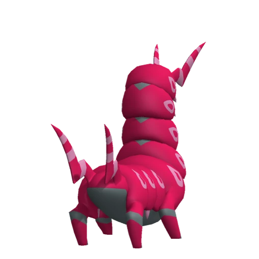 Scolipede, Back, in Pokémon Champions