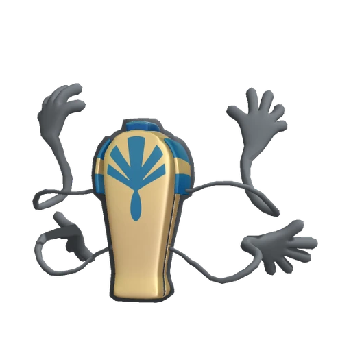 Cofagrigus, Back, in Pokémon Champions