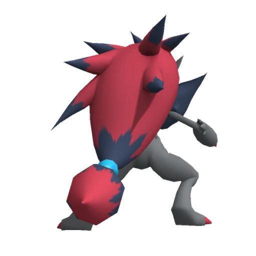 Zoroark, Back, in Pokémon Champions