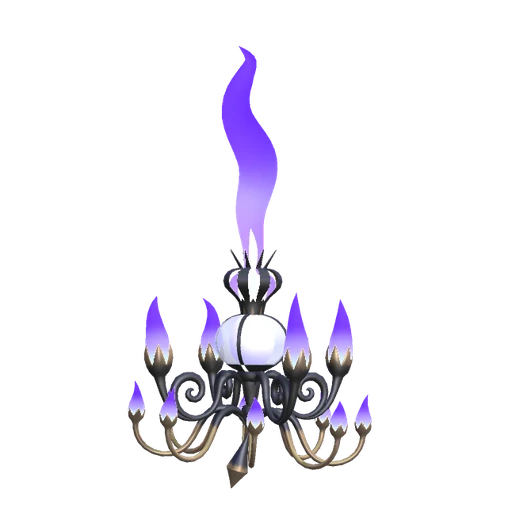 Chandelure Mega, Back, in Pokémon Champions