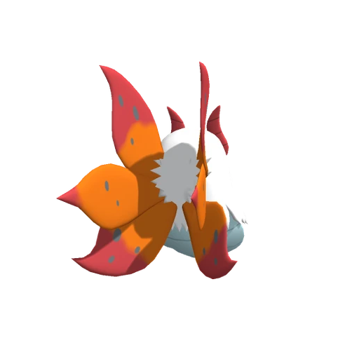 Volcarona, Back, in Pokémon Champions