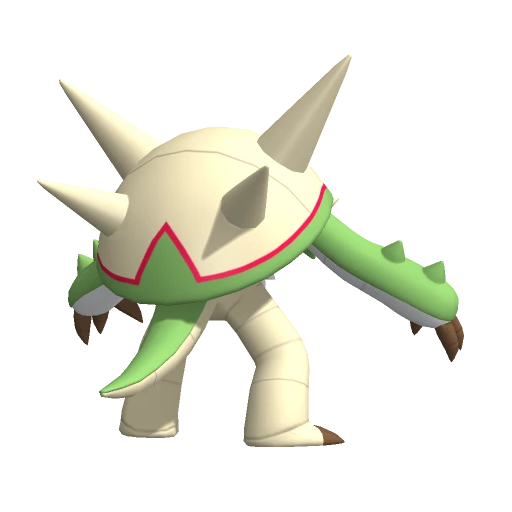 Chesnaught, Back, in Pokémon Champions