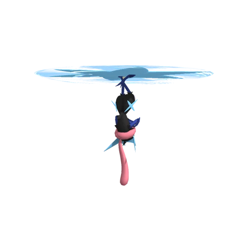 Greninja Mega, Back, in Pokémon Champions