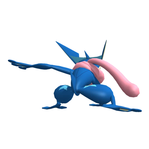 Greninja, Back, in Pokémon Champions