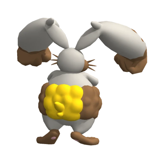 Diggersby, Back, in Pokémon Champions