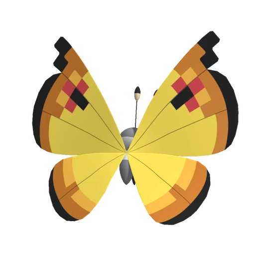 Vivillon Continental, Back, in Pokémon Champions