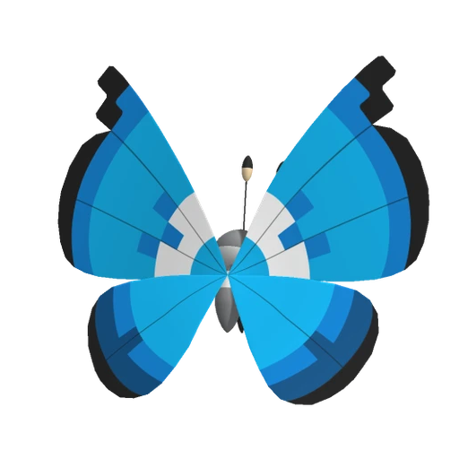 Vivillon Marine, Back, in Pokémon Champions
