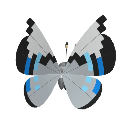 Vivillon Monsoon, Back, in Pokémon Champions