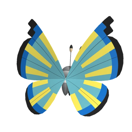 Vivillon Savanna, Back, in Pokémon Champions