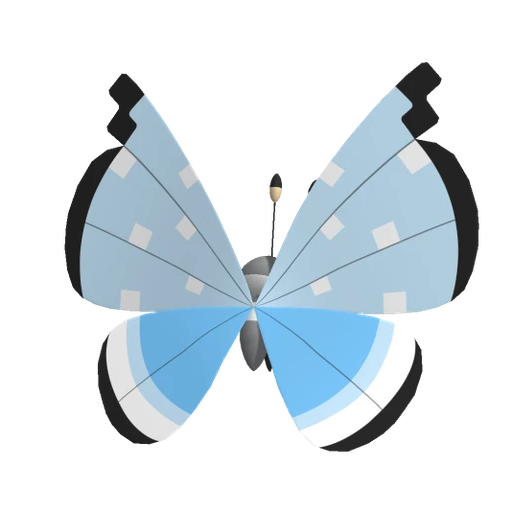 Vivillon Tundra, Back, in Pokémon Champions