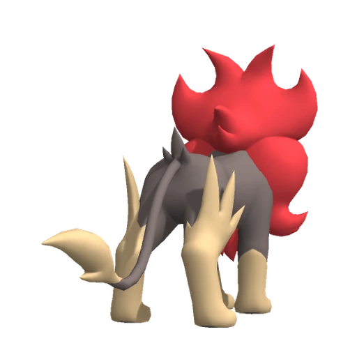 Pyroar, Back, in Pokémon Champions
